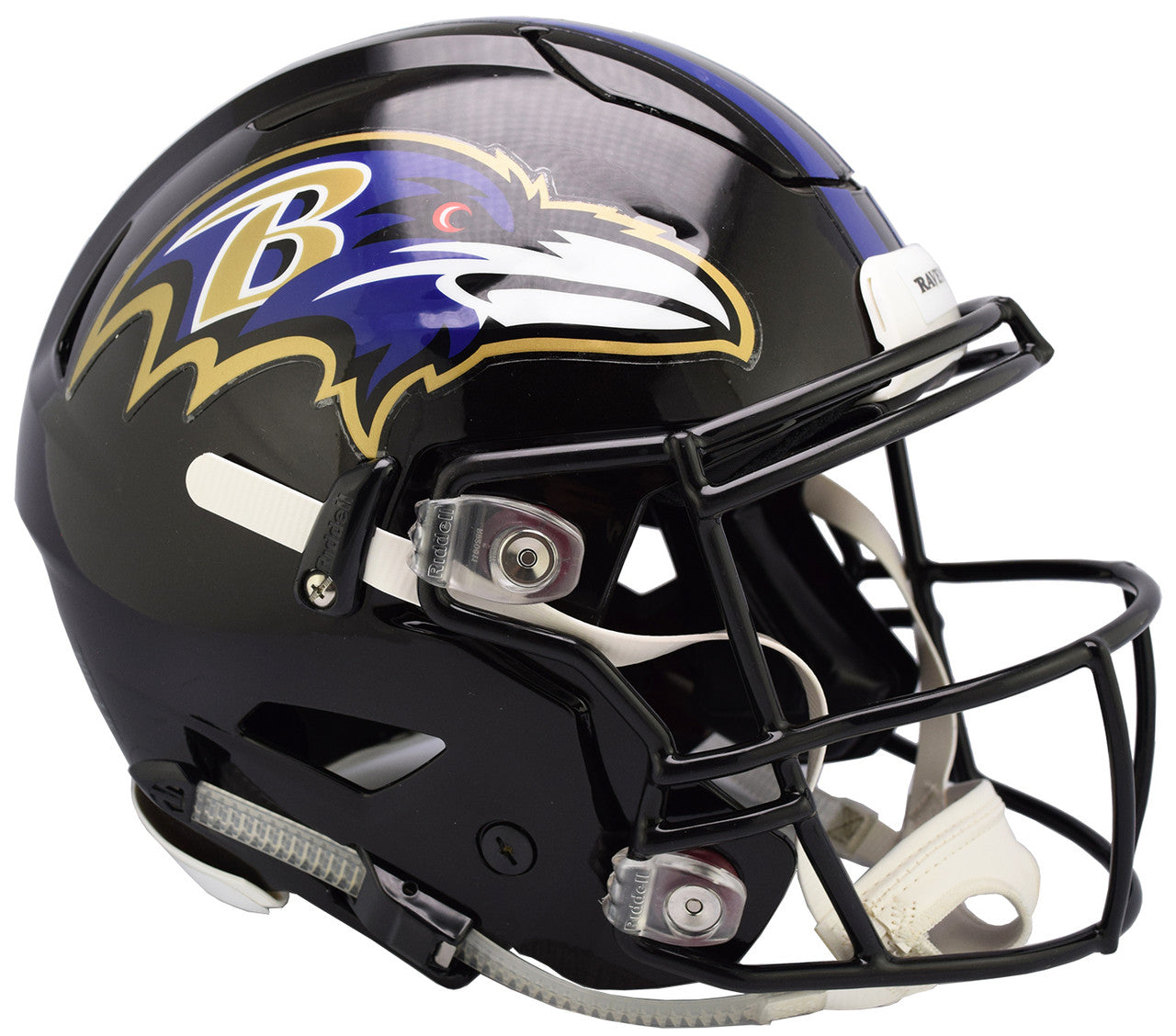 Baltimore Ravens Helmet Riddell Authentic Full Size SpeedFlex Style - Special Order - Sports Collectibles, Sports Memorabilia, Sports Fan Shop, Sports Gifts