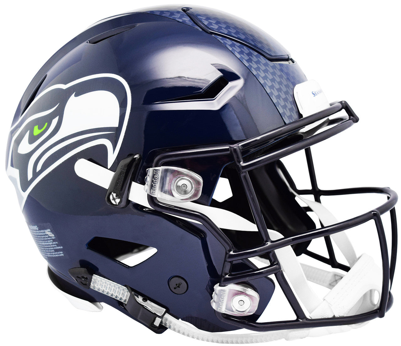 Seattle Seahawks Helmet Riddell Authentic Full Size SpeedFlex Style - Sports Collectibles, Sports Memorabilia, Sports Fan Shop, Sports Gifts