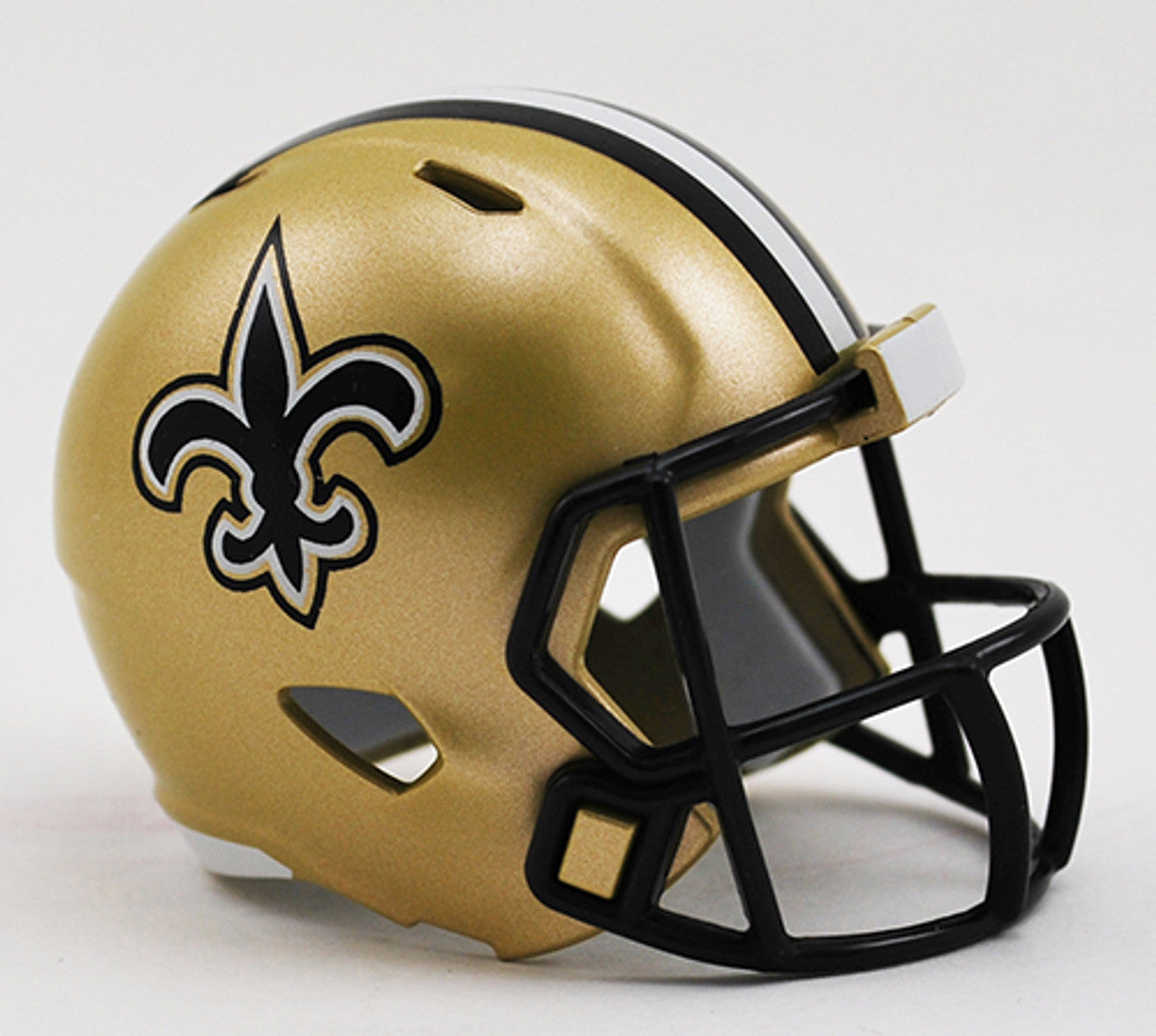 New Orleans Saints Helmet Riddell Pocket Pro Speed Style - Sports Collectibles, Sports Memorabilia, Sports Fan Shop, Sports Gifts