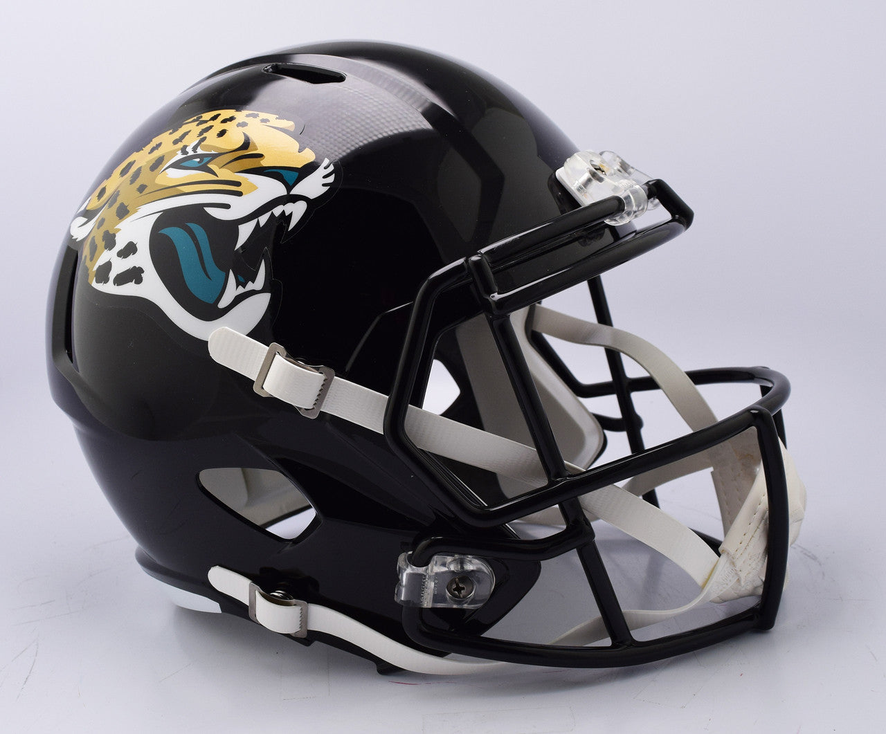 Jacksonville Jaguars Helmet Riddell Replica Full Size Speed Style 2018 - Sports Collectibles, Sports Memorabilia, Sports Fan Shop, Sports Gifts