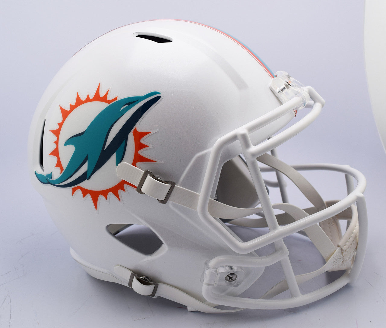 Miami Dolphins Helmet Riddell Replica Full Size Speed Style 2018 - Sports Collectibles, Sports Memorabilia, Sports Fan Shop, Sports Gifts