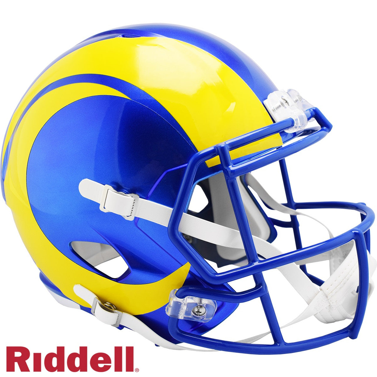 Los Angeles Rams Helmet Riddell Replica Full Size Speed Style 2020 - Sports Collectibles, Sports Memorabilia, Sports Fan Shop, Sports Gifts