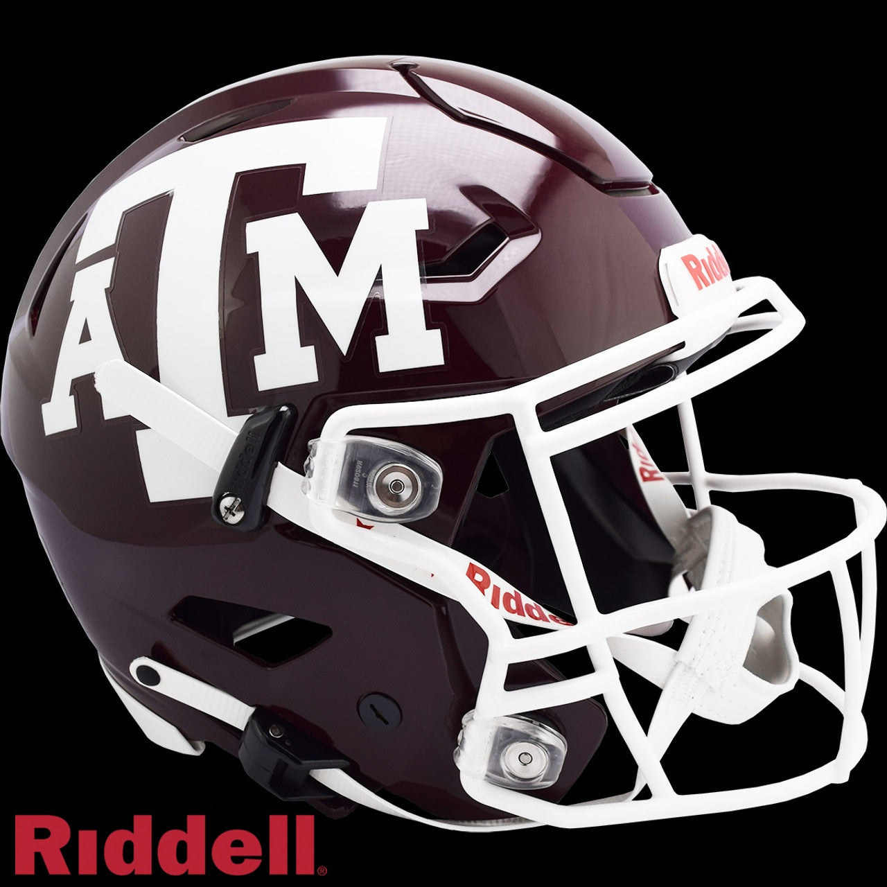 Texas A&M Aggies Helmet Riddell Authentic Full Size SpeedFlex Style Maroon Special Order - Sports Collectibles, Sports Memorabilia, Sports Fan Shop, Sports Gifts