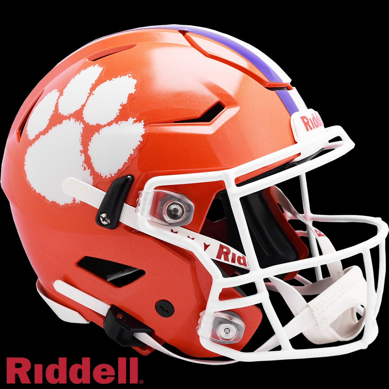 Clemson Tigers Helmet Riddell Authentic Full Size SpeedFlex Style - Special Order - Sports Collectibles, Sports Memorabilia, Sports Fan Shop, Sports Gifts