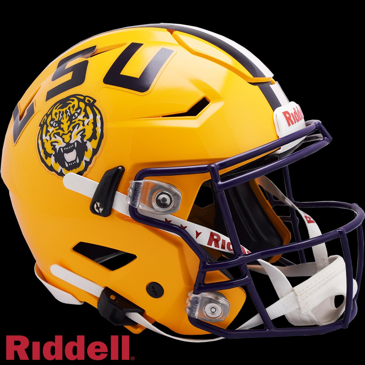 LSU Tigers Helmet Riddell Authentic Full Size SpeedFlex Style - Special Order - Sports Collectibles, Sports Memorabilia, Sports Fan Shop, Sports Gifts