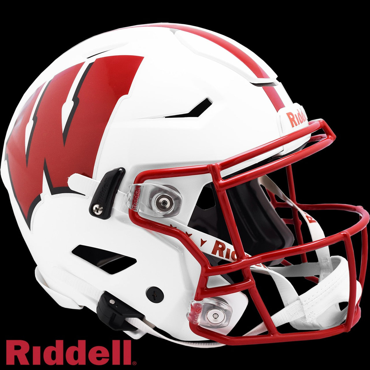 Wisconsin Badgers Helmet Riddell Authentic Full Size SpeedFlex Style - Special Order - Sports Collectibles, Sports Memorabilia, Sports Fan Shop, Sports Gifts
