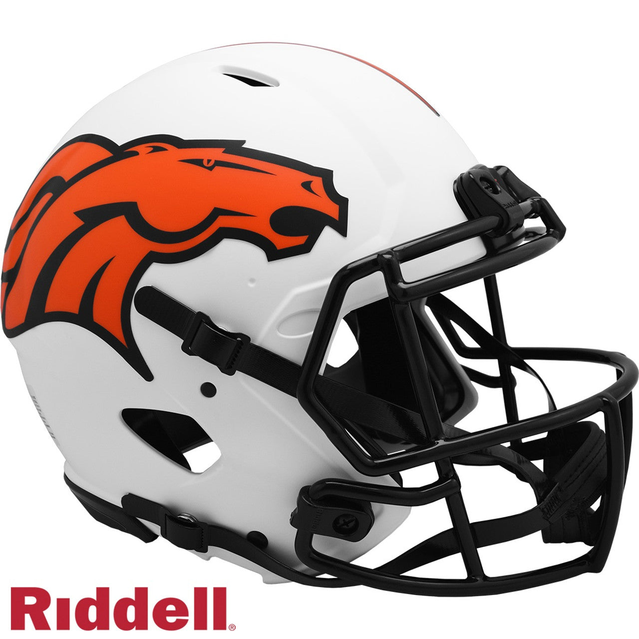 Denver Broncos Helmet Riddell Authentic Full Size Speed Style Lunar Eclipse Alternate - Sports Collectibles, Sports Memorabilia, Sports Fan Shop, Sports Gifts