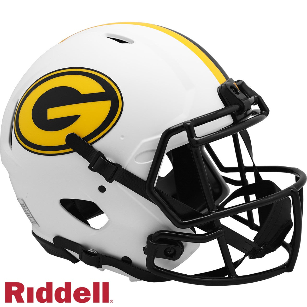 Green Bay Packers Helmet Riddell Authentic Full Size Speed Style Lunar Eclipse Alternate - Sports Collectibles, Sports Memorabilia, Sports Fan Shop, Sports Gifts