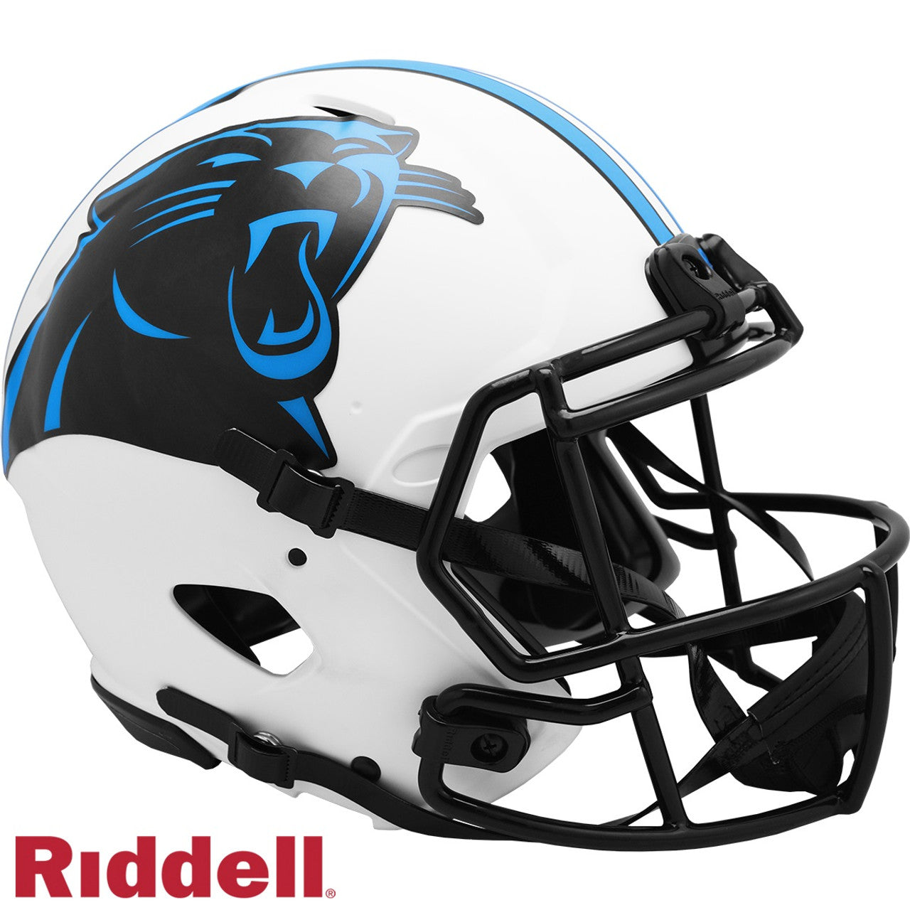 Carolina Panthers Helmet Riddell Authentic Full Size Speed Style Lunar Eclipse Alternate - Sports Collectibles, Sports Memorabilia, Sports Fan Shop, Sports Gifts
