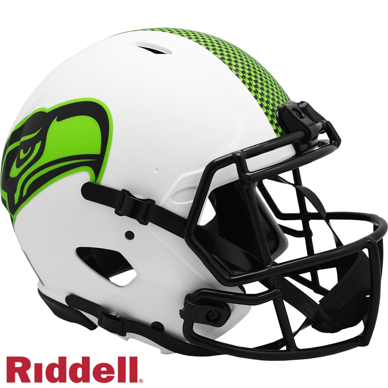 Seattle Seahawks Helmet Riddell Authentic Full Size Speed Style Lunar Eclipse Alternate - Sports Collectibles, Sports Memorabilia, Sports Fan Shop, Sports Gifts