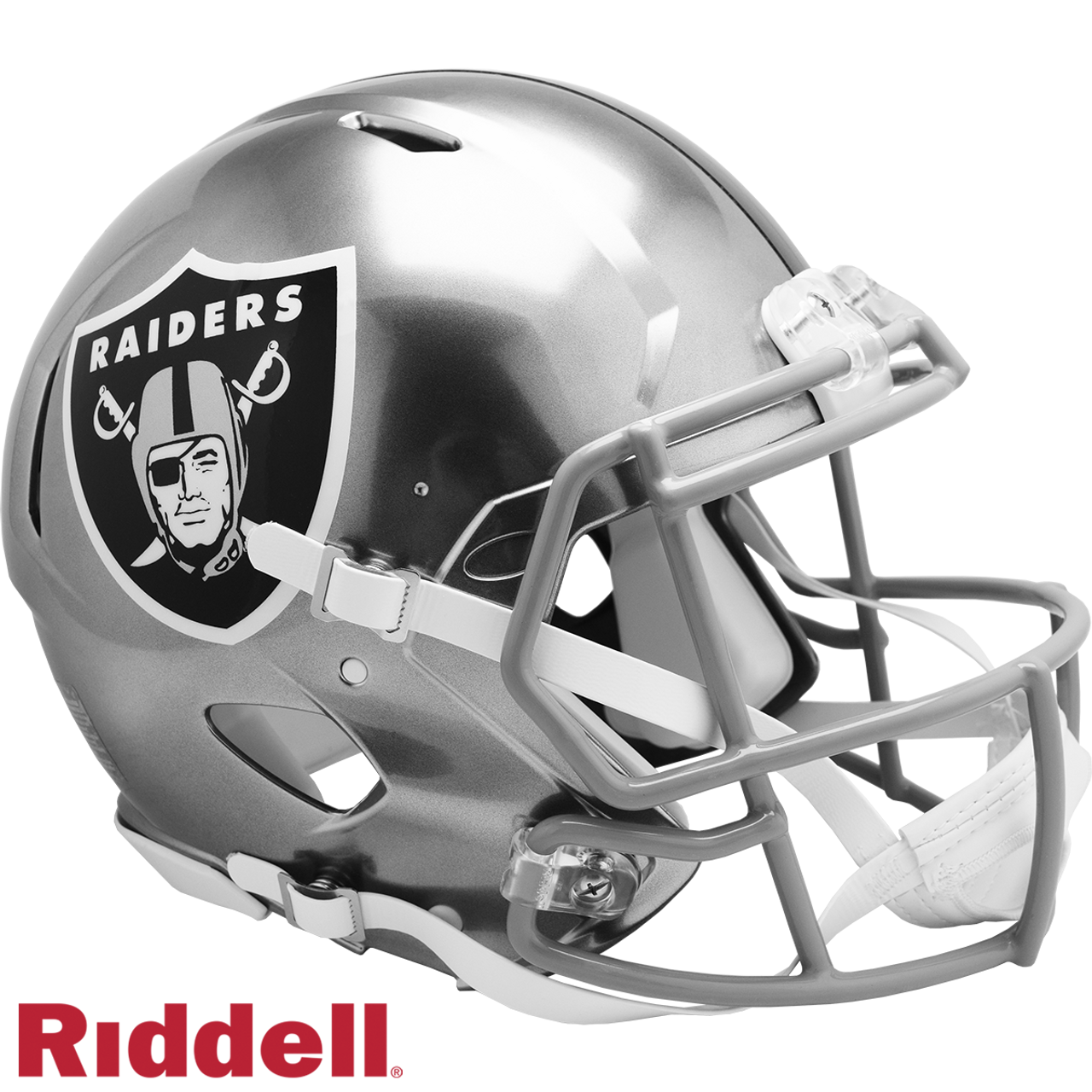 Las Vegas Raiders Helmet Riddell Authentic Full Size Speed Style FLASH Alternate - Sports Collectibles, Sports Memorabilia, Sports Fan Shop, Sports Gifts