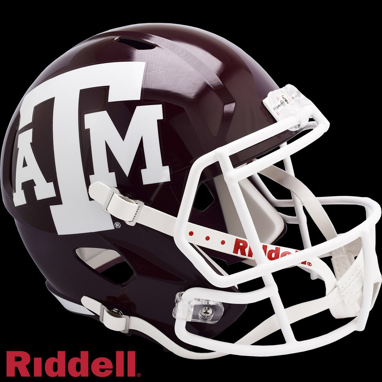 Texas A&M Aggies Helmet Riddell Replica Full Size Speed Style Maroon Special Order - Sports Collectibles, Sports Memorabilia, Sports Fan Shop, Sports Gifts