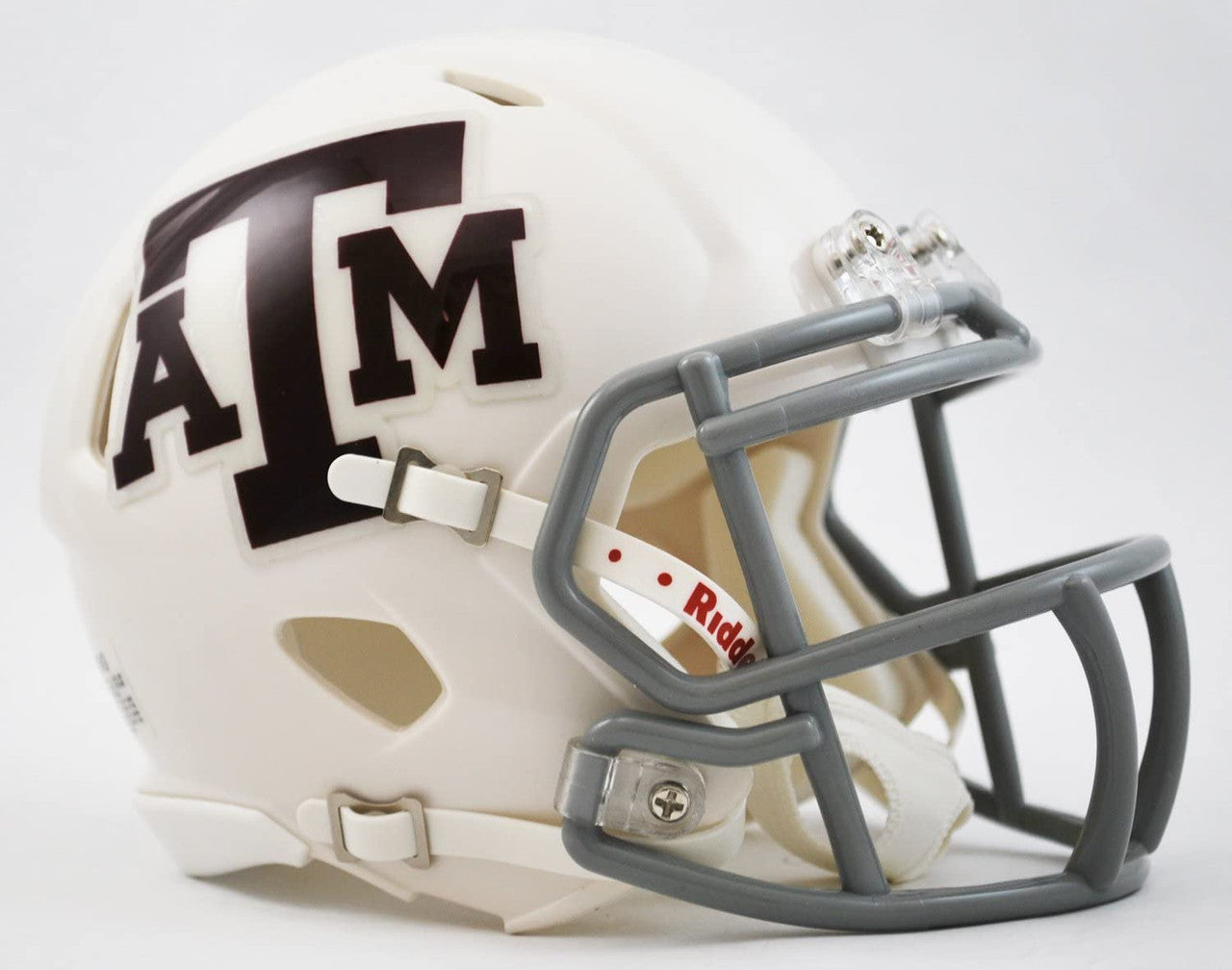 Texas A&M Aggies Speed Mini Helmet - White Alternate - Special Order - Sports Collectibles, Sports Memorabilia, Sports Fan Shop, Sports Gifts