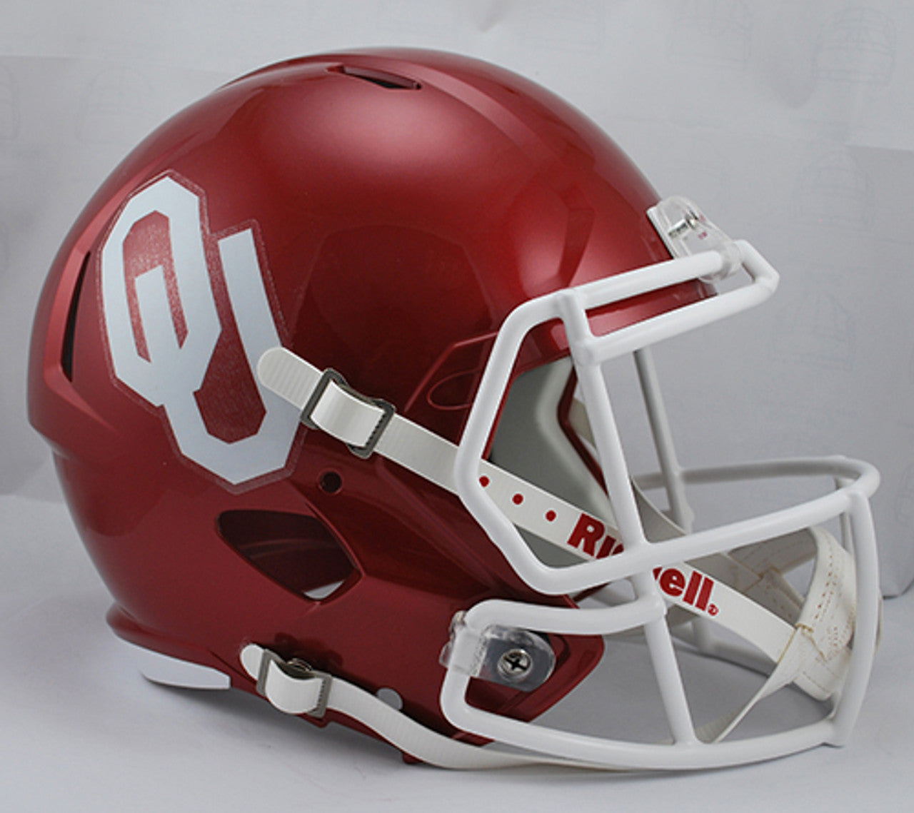 Oklahoma Sooners Helmet Riddell Replica Full Size Speed Style - Sports Collectibles, Sports Memorabilia, Sports Fan Shop, Sports Gifts
