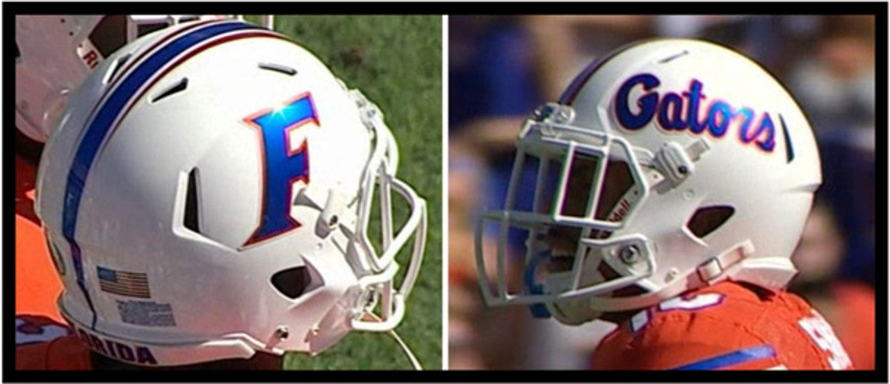 Florida Gators Speed Mini Helmet - White 2015 - Special Order - Sports Collectibles, Sports Memorabilia, Sports Fan Shop, Sports Gifts
