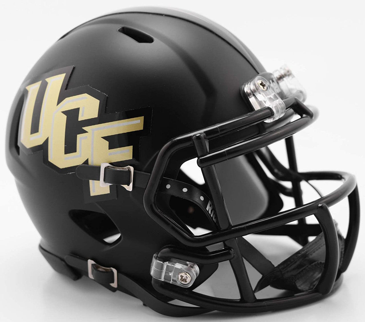 Central Florida Knights Helmet Riddell Replica Mini Speed Style Anthracite Design - Special Order - Sports Collectibles, Sports Memorabilia, Sports Fan Shop, Sports Gifts