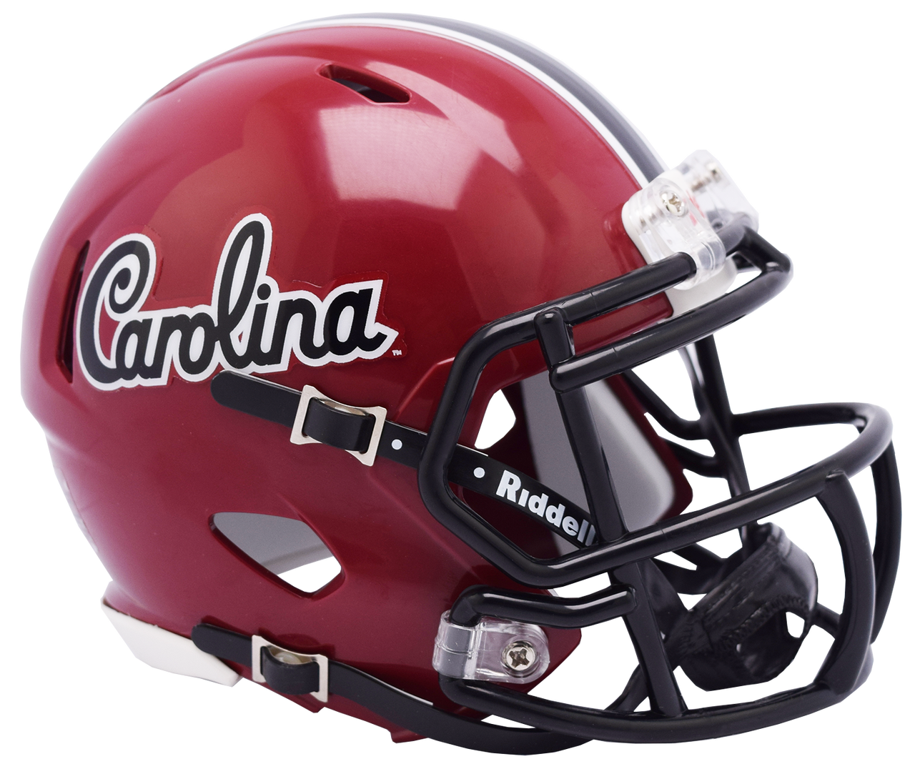 South Carolina Gamecocks Helmet Riddell Replica Mini Speed Style Script Design - Special Order - Sports Collectibles, Sports Memorabilia, Sports Fan Shop, Sports Gifts