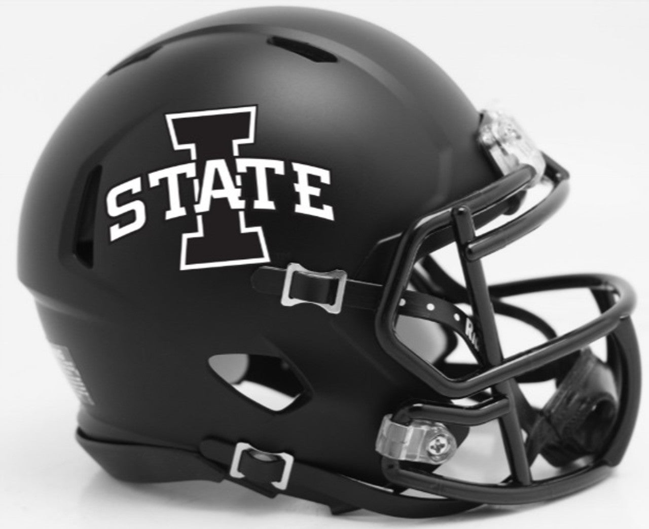 Iowa State Cyclones Helmet Riddell Replica Mini Speed Style Satin Black - Sports Collectibles, Sports Memorabilia, Sports Fan Shop, Sports Gifts