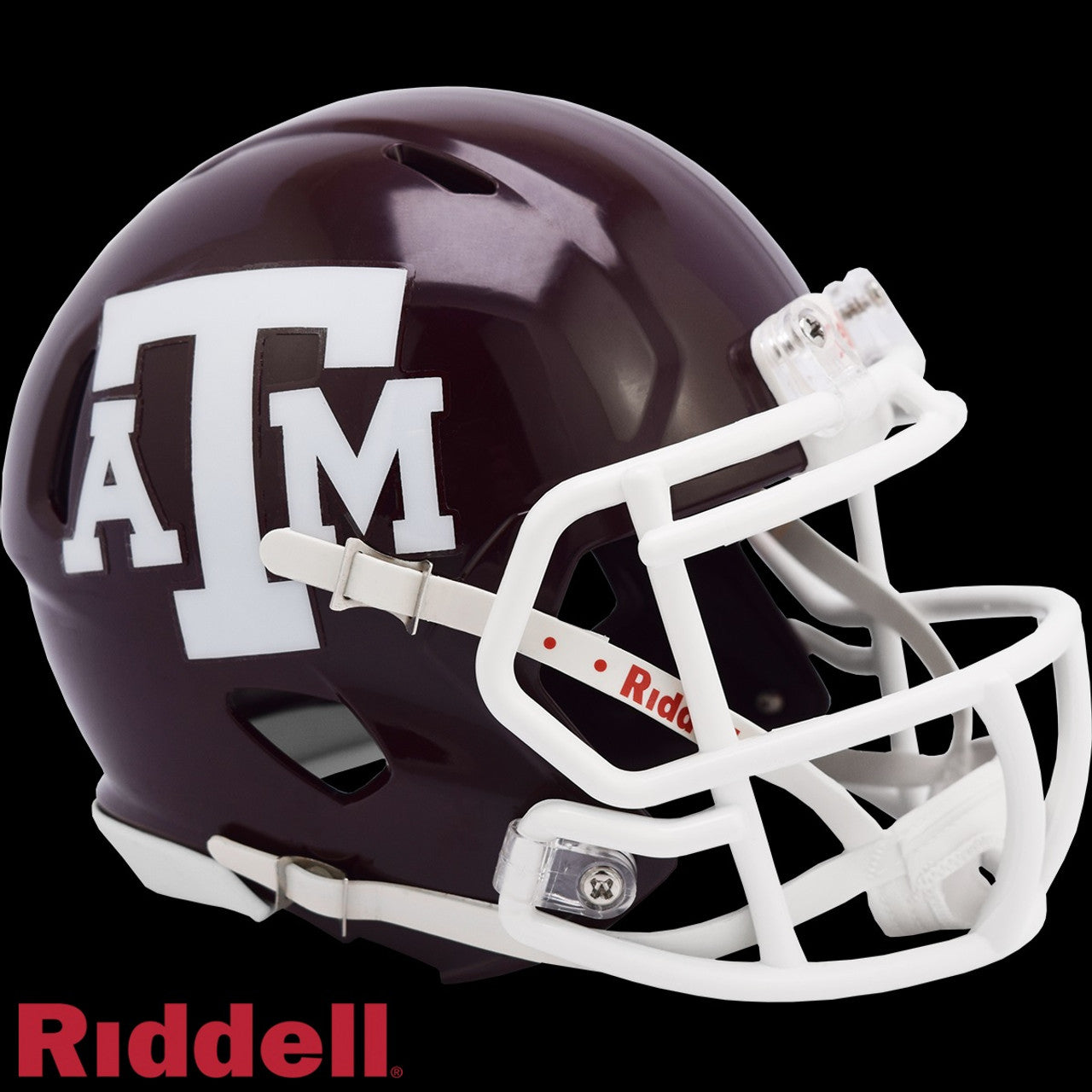 Texas A&M Aggies Helmet Riddell Replica Mini Speed Style Maroon - Sports Collectibles, Sports Memorabilia, Sports Fan Shop, Sports Gifts