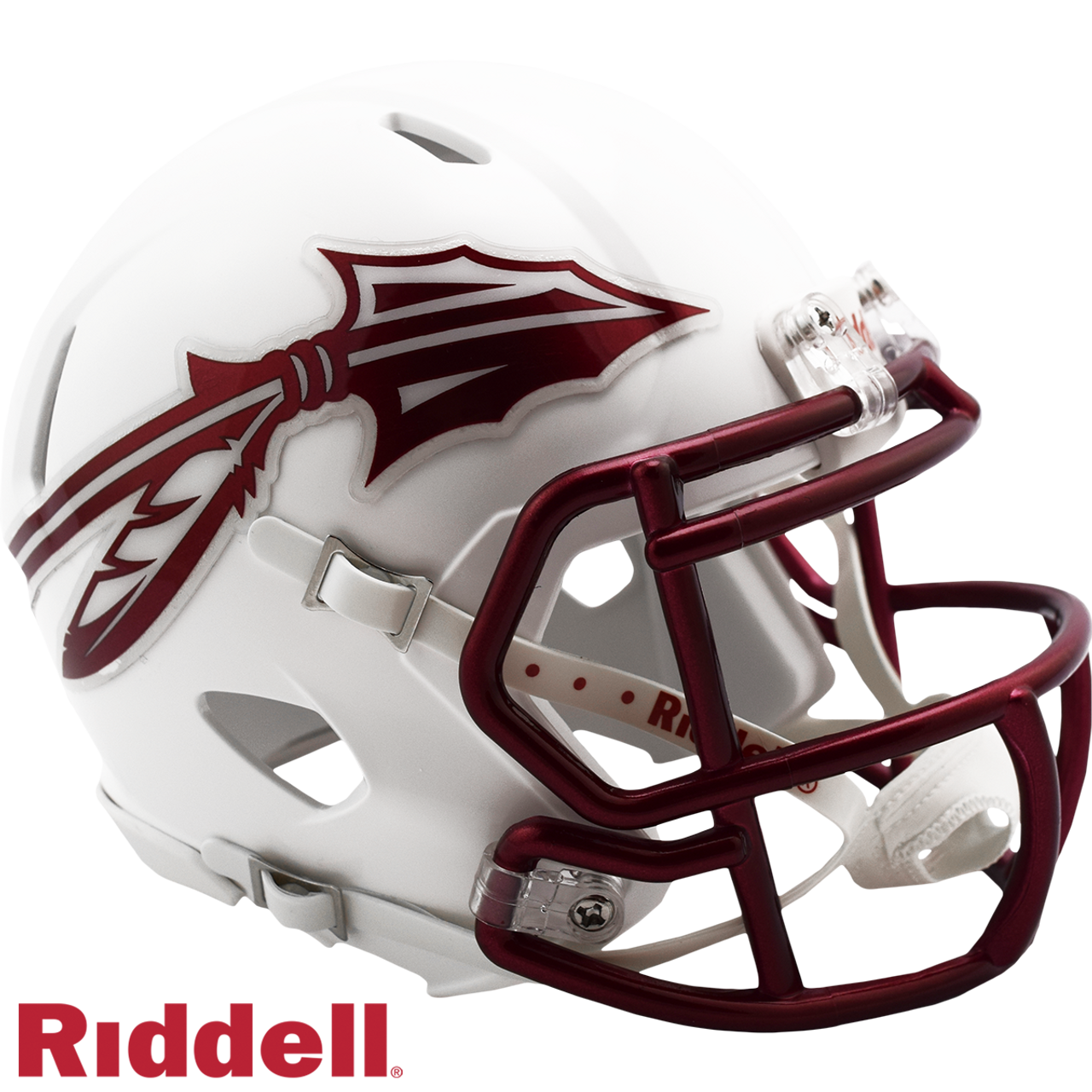Florida State Seminoles Helmet Riddell Replica Mini Speed Style White 2023