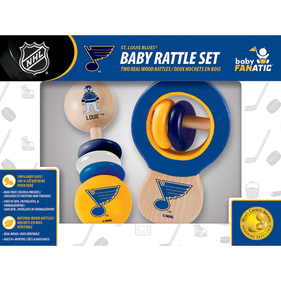 St. Louis Blues - Baby Rattles 2-Pack - 757 Sports Collectibles