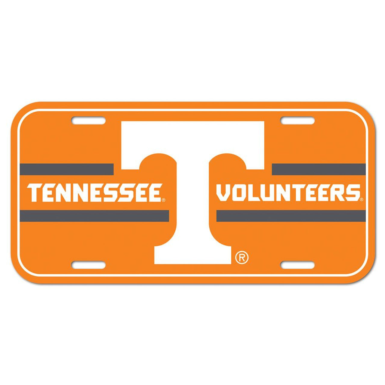 Tennessee Volunteers License Plate Plastic - Sports Collectibles, Sports Memorabilia, Sports Fan Shop, Sports Gifts