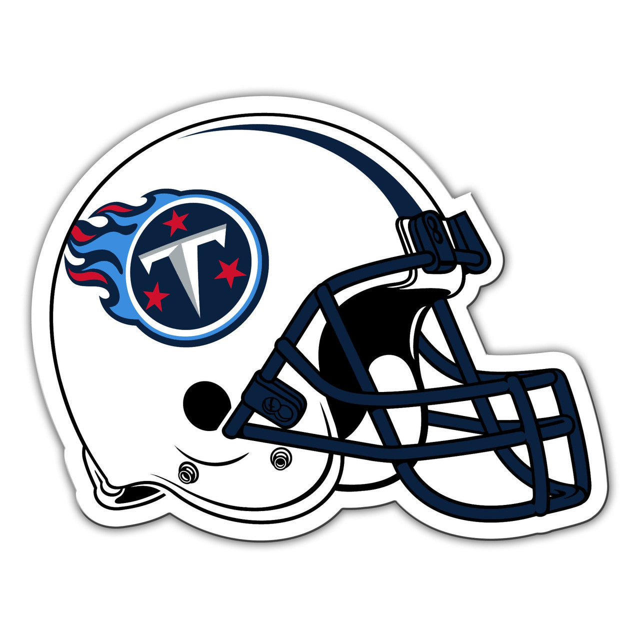 Tennessee Titans Magnet Car Style 12 Inch Helmet Design CO - Sports Collectibles, Sports Memorabilia, Sports Fan Shop, Sports Gifts