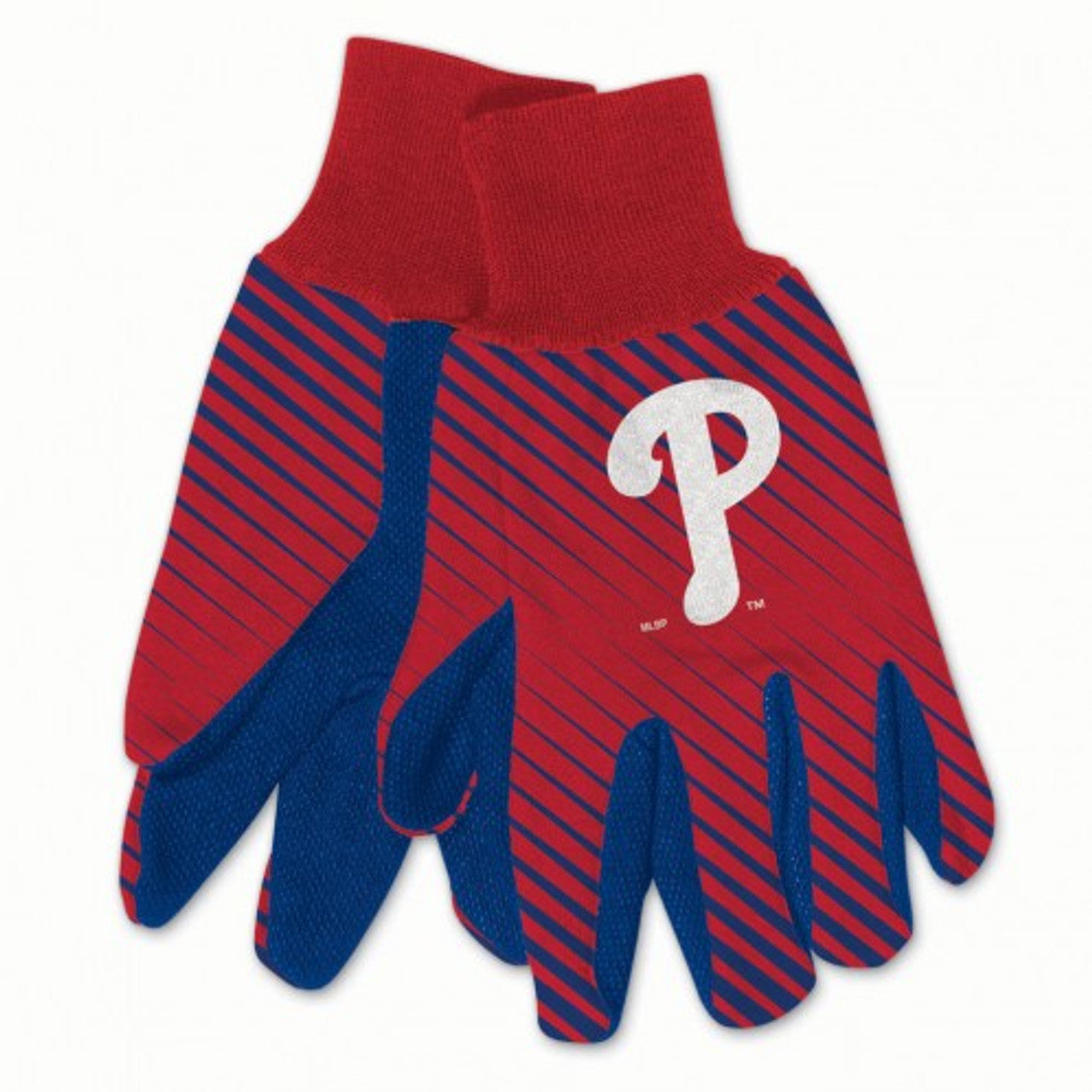 Philadelphia Phillies Gloves Two Tone Style Adult Size Size - Special Order - Sports Collectibles, Sports Memorabilia, Sports Fan Shop, Sports Gifts