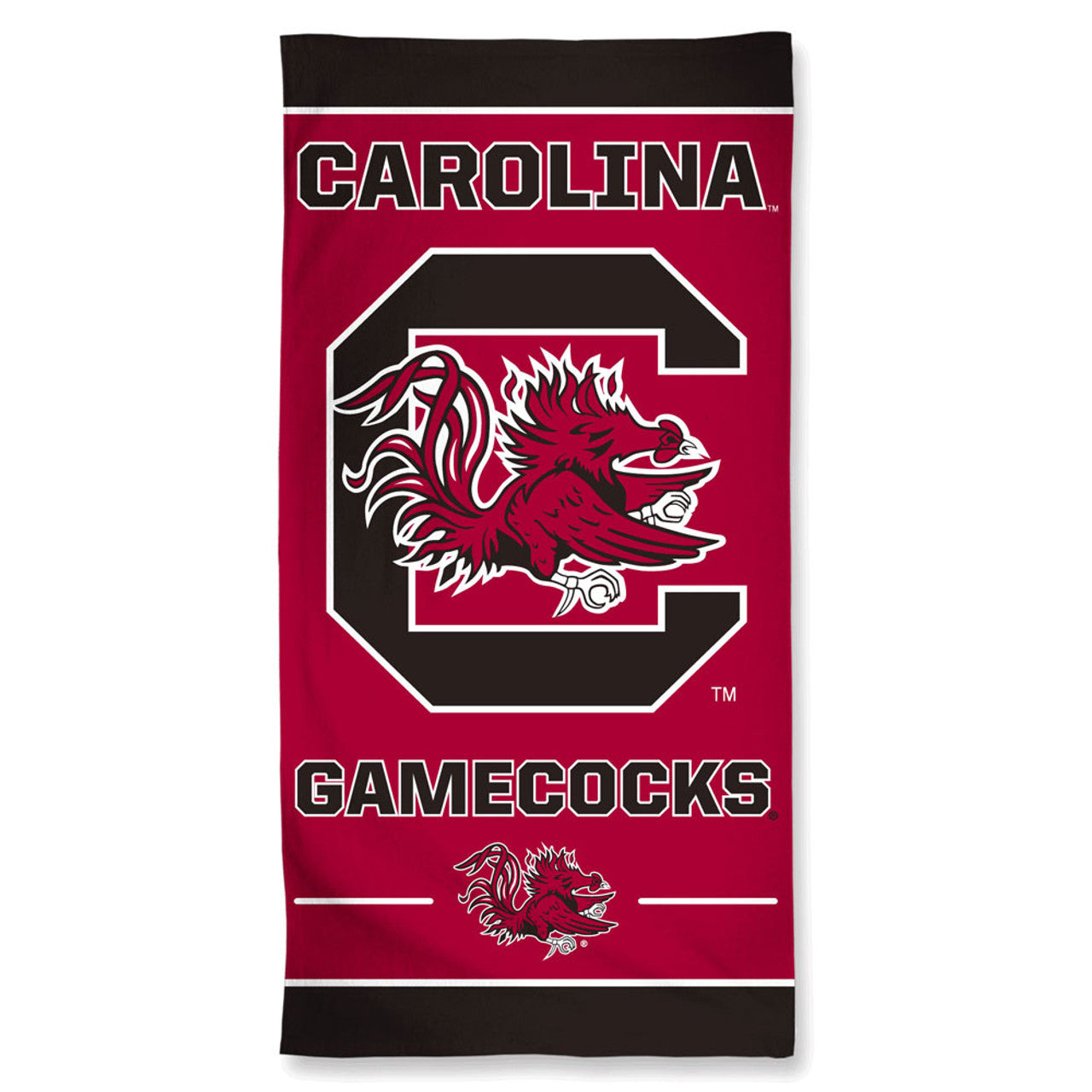 South Carolina Gamecocks Towel 30x60 Beach Style - Sports Collectibles, Sports Memorabilia, Sports Fan Shop, Sports Gifts