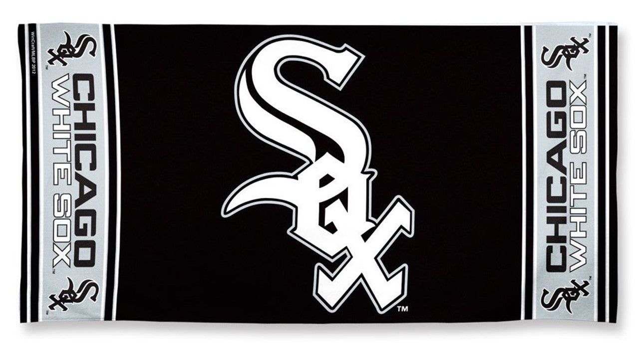 Chicago White Sox Towel 30x60 Beach Style - Sports Collectibles, Sports Memorabilia, Sports Fan Shop, Sports Gifts