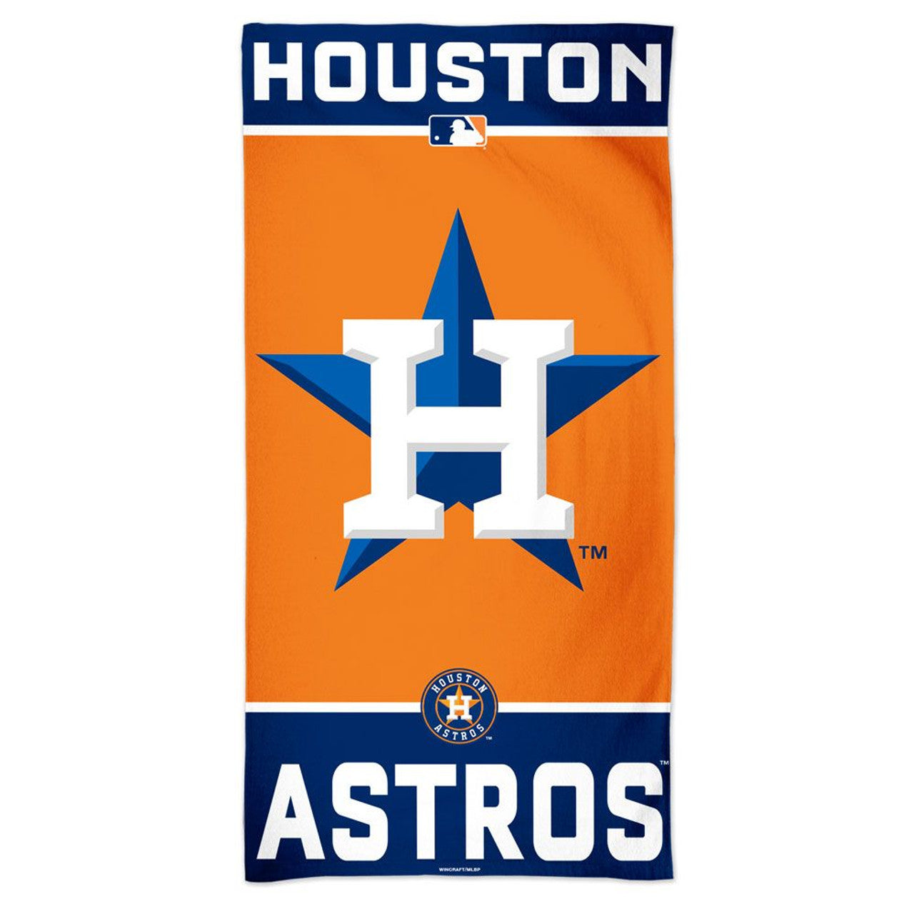 Houston Astros Towel 30x60 Beach Style - Sports Collectibles, Sports Memorabilia, Sports Fan Shop, Sports Gifts