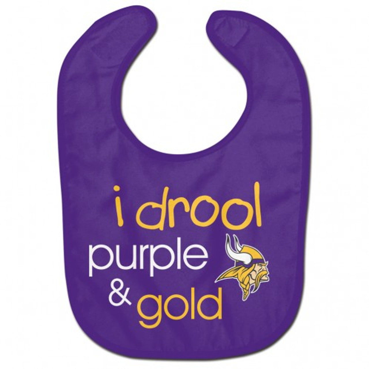 Minnesota Vikings Baby Bib All Pro Style I Drool Design - Sports Collectibles, Sports Memorabilia, Sports Fan Shop, Sports Gifts