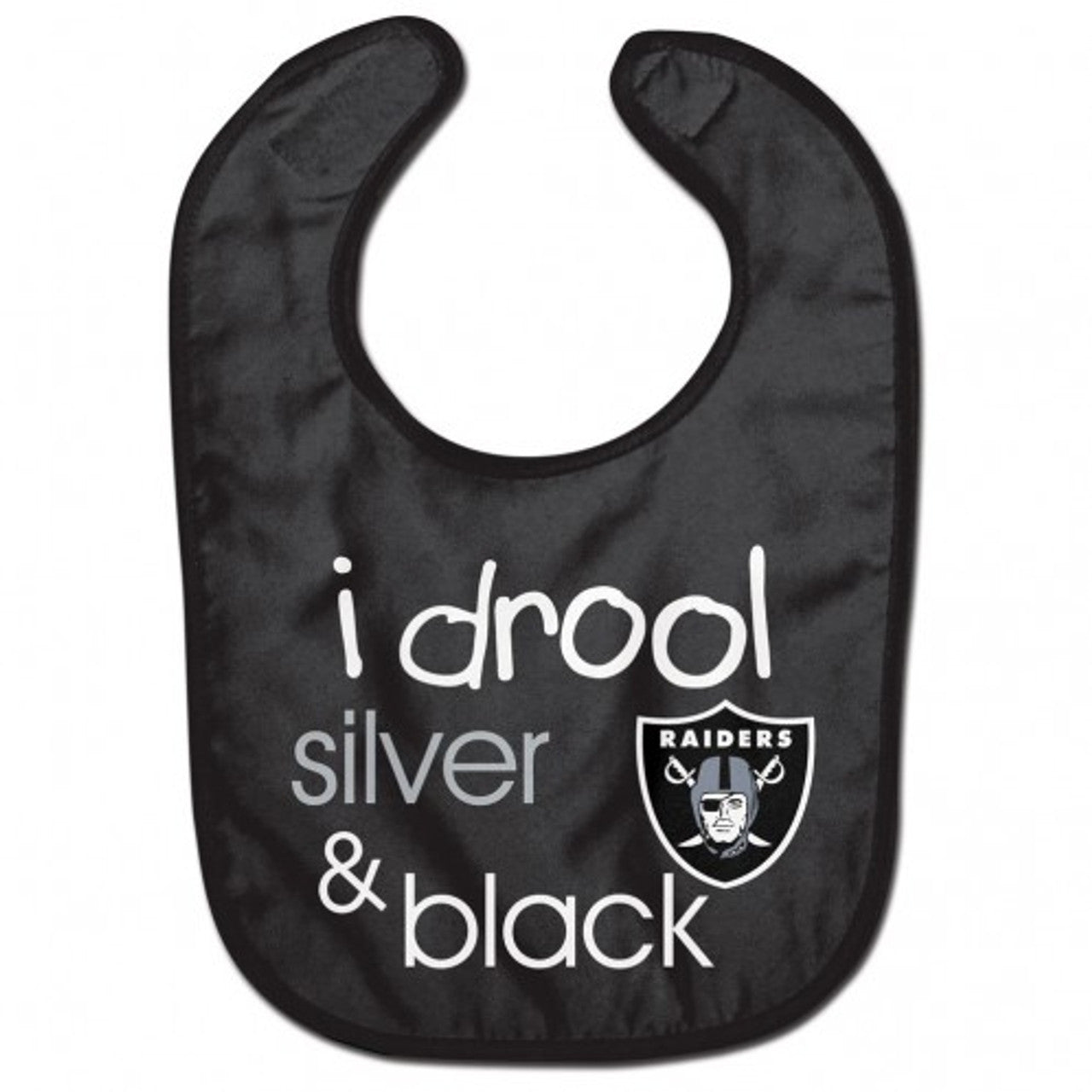 Las Vegas Raiders Baby Bib All Pro Style I Drool Design - Sports Collectibles, Sports Memorabilia, Sports Fan Shop, Sports Gifts