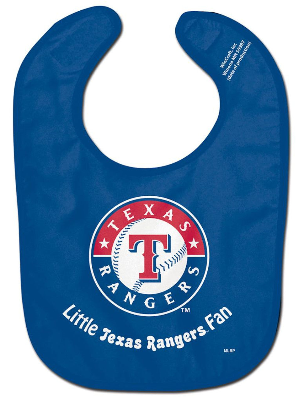 Texas Rangers Baby Bib - All Pro Little Fan - Special Order - Sports Collectibles, Sports Memorabilia, Sports Fan Shop, Sports Gifts