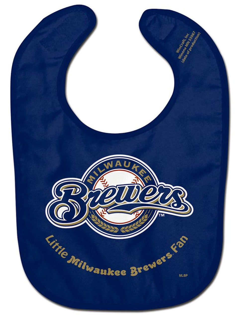 Milwaukee Brewers Baby Bib All Pro Style - Sports Collectibles, Sports Memorabilia, Sports Fan Shop, Sports Gifts