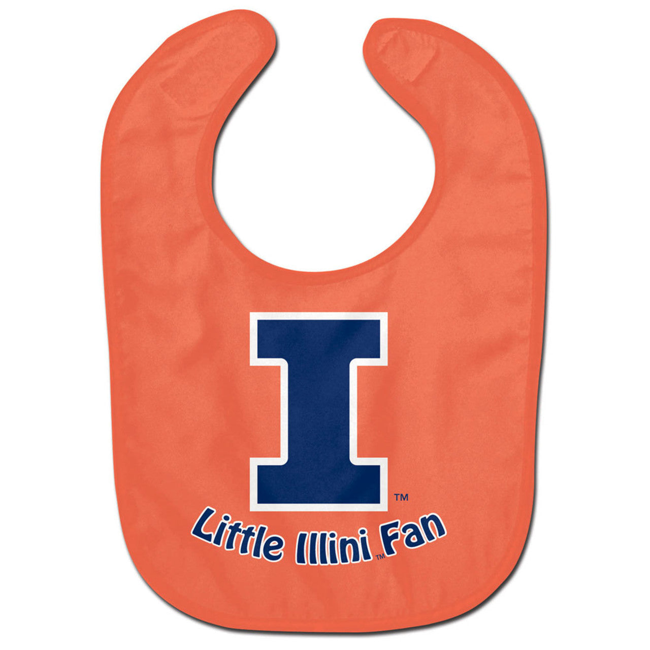 Illinois Fighting Illini Baby Bib All Pro - Sports Collectibles, Sports Memorabilia, Sports Fan Shop, Sports Gifts