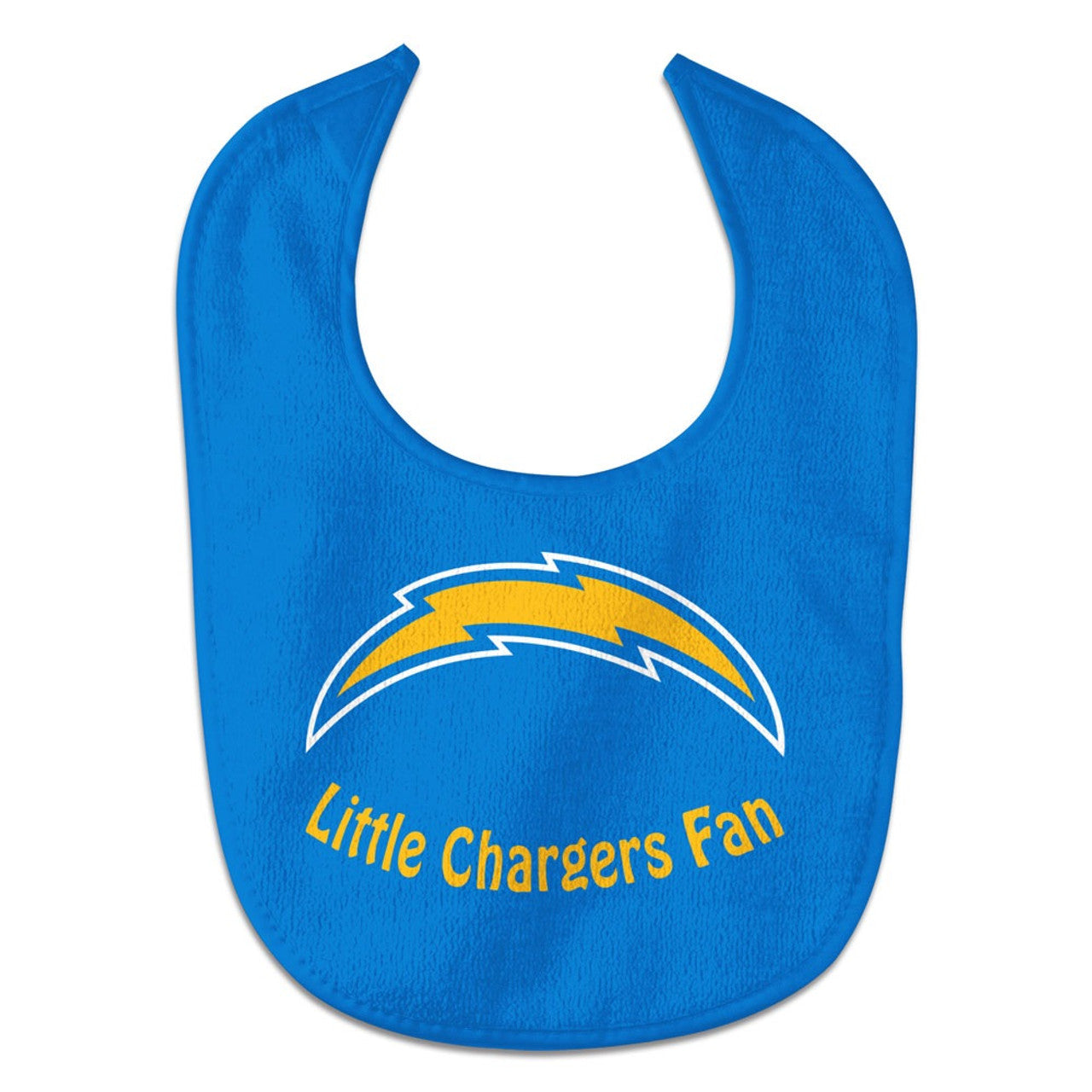 Los Angeles Chargers Baby Bib All Pro Style - Sports Collectibles, Sports Memorabilia, Sports Fan Shop, Sports Gifts