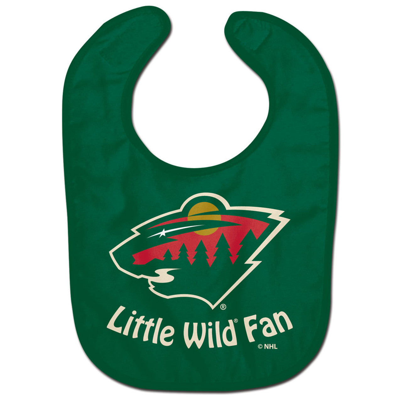Minnesota Wild Baby Bib All Pro Style - Sports Collectibles, Sports Memorabilia, Sports Fan Shop, Sports Gifts