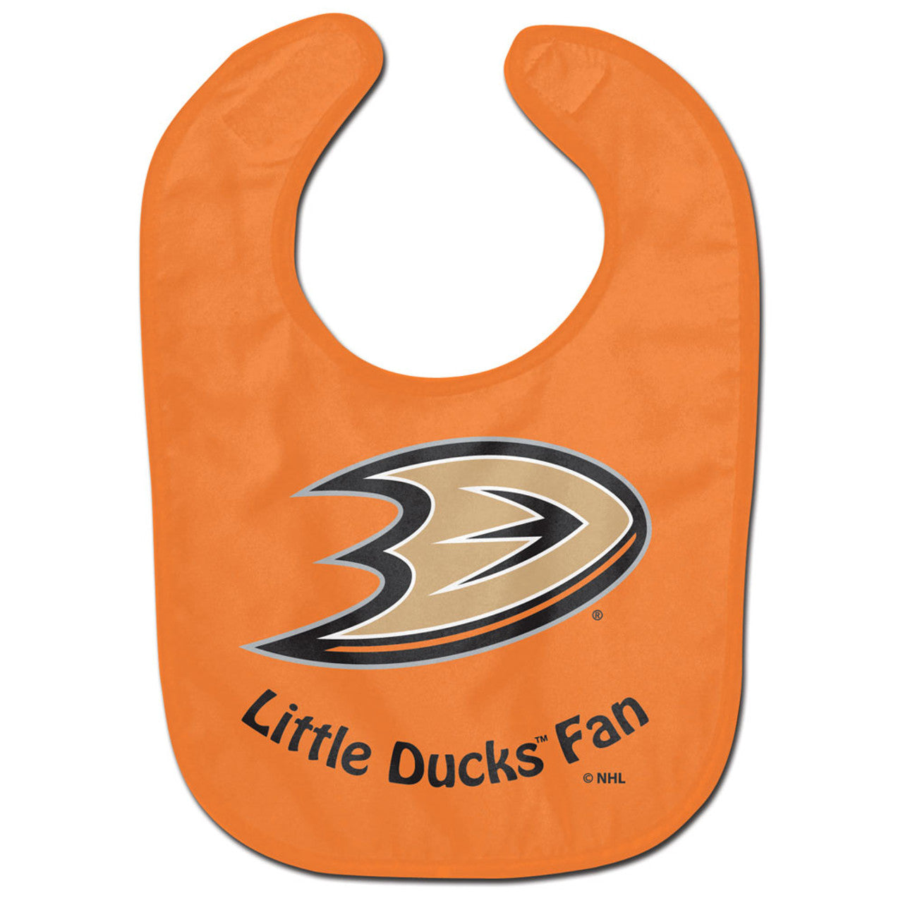 Anaheim Ducks Baby Bib All Pro Style - Sports Collectibles, Sports Memorabilia, Sports Fan Shop, Sports Gifts