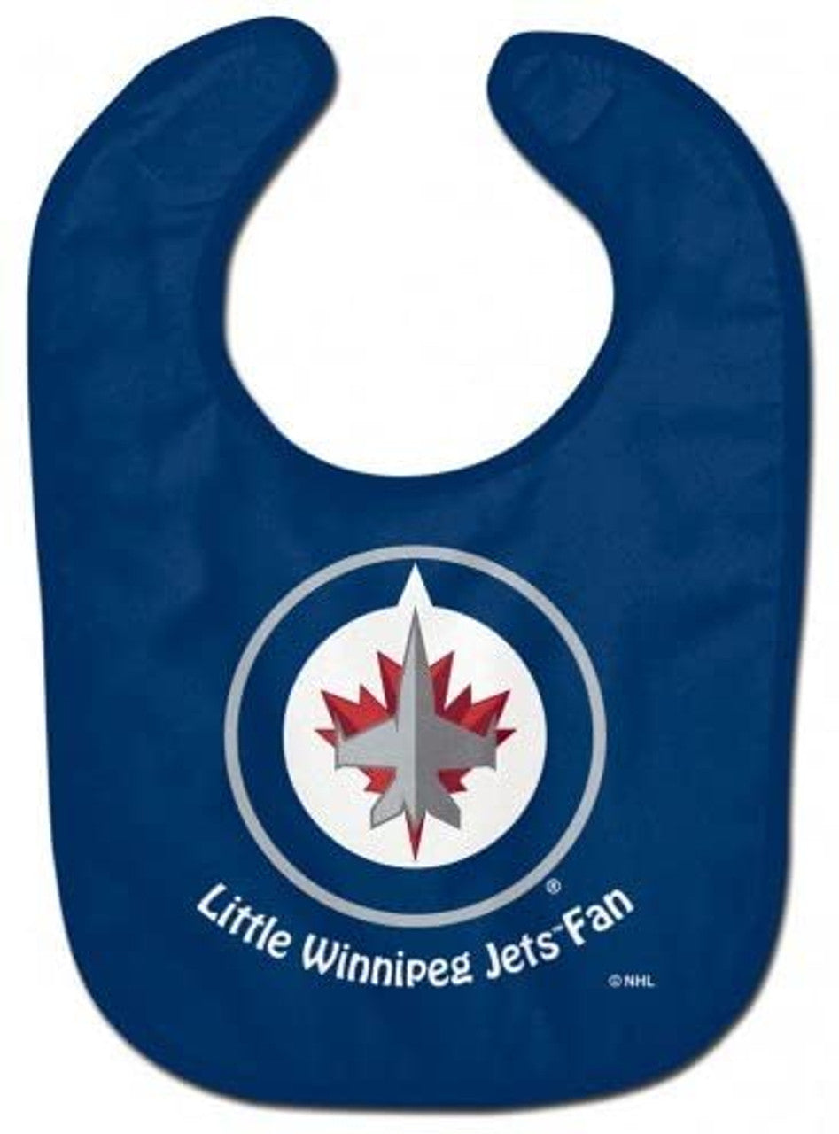 Winnipeg Jets Baby Bib All Pro Style - Special Order - Sports Collectibles, Sports Memorabilia, Sports Fan Shop, Sports Gifts