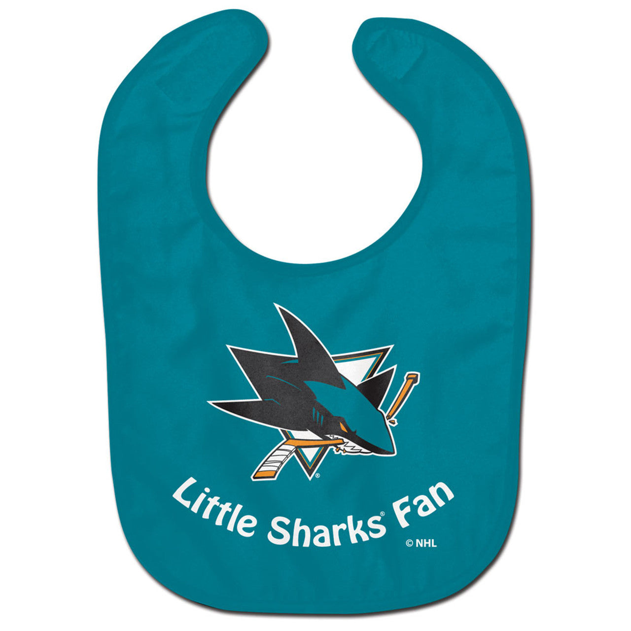San Jose Sharks Baby Bib All Pro Style - Sports Collectibles, Sports Memorabilia, Sports Fan Shop, Sports Gifts