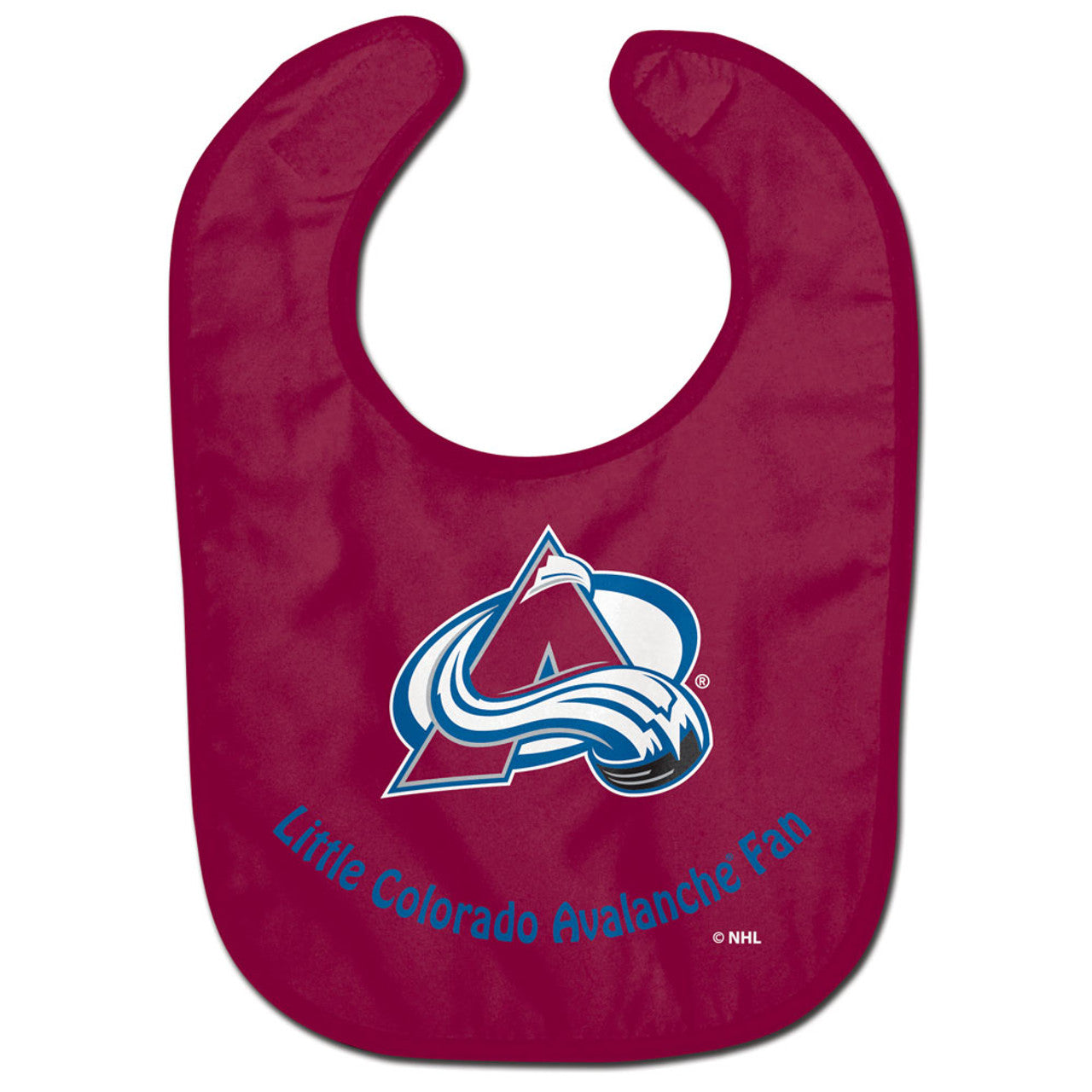 Colorado Avalanche Baby Bib All Pro Style - Sports Collectibles, Sports Memorabilia, Sports Fan Shop, Sports Gifts