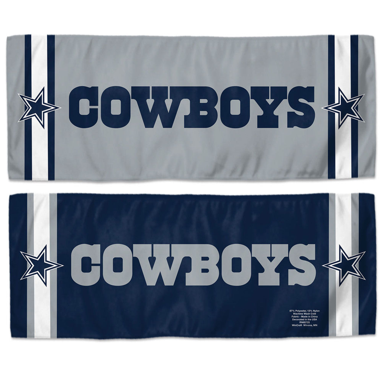 Dallas Cowboys Cooling Towel 12x30 - Sports Collectibles, Sports Memorabilia, Sports Fan Shop, Sports Gifts