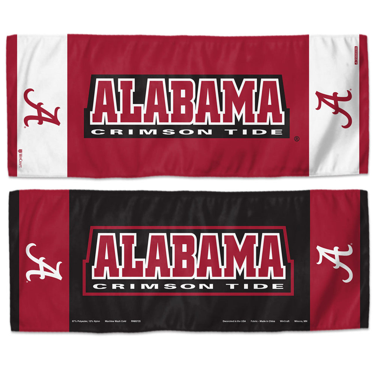 Alabama Crimson Tide Cooling Towel 12x30 - Sports Collectibles, Sports Memorabilia, Sports Fan Shop, Sports Gifts