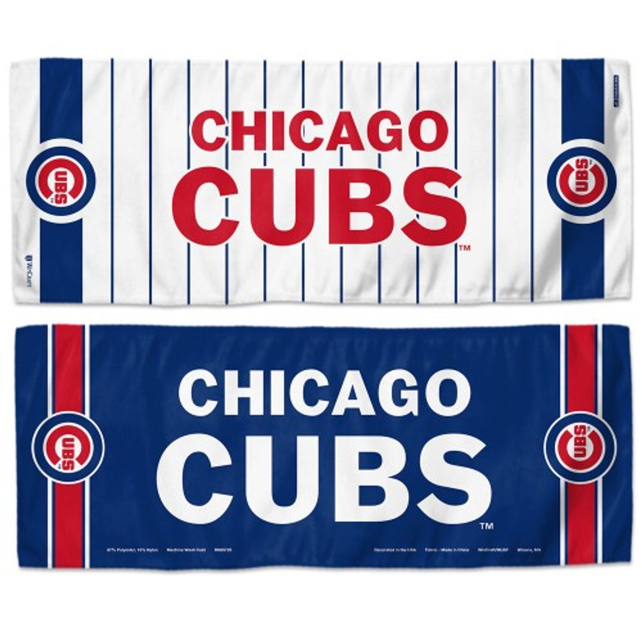 Chicago Cubs Cooling Towel 12x30 - Sports Collectibles, Sports Memorabilia, Sports Fan Shop, Sports Gifts