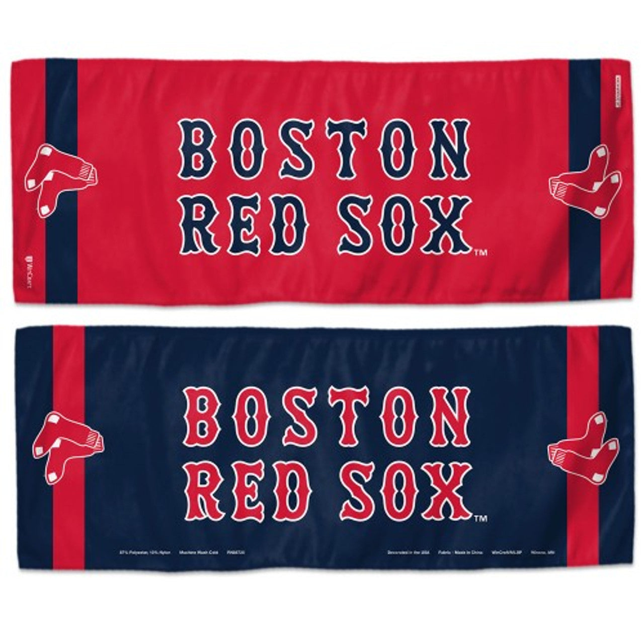 Boston Red Sox Cooling Towel 12x30 - Special Order - Sports Collectibles, Sports Memorabilia, Sports Fan Shop, Sports Gifts