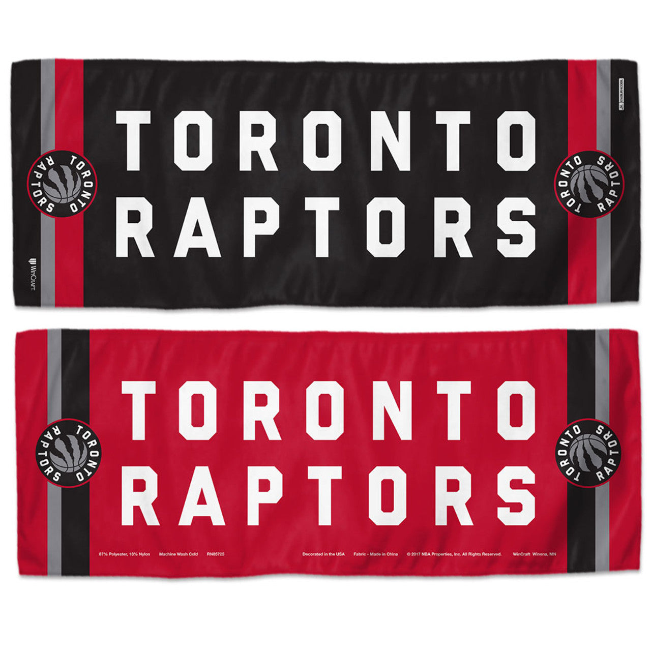 Toronto Raptors Cooling Towel 12x30 - Special Order - Sports Collectibles, Sports Memorabilia, Sports Fan Shop, Sports Gifts