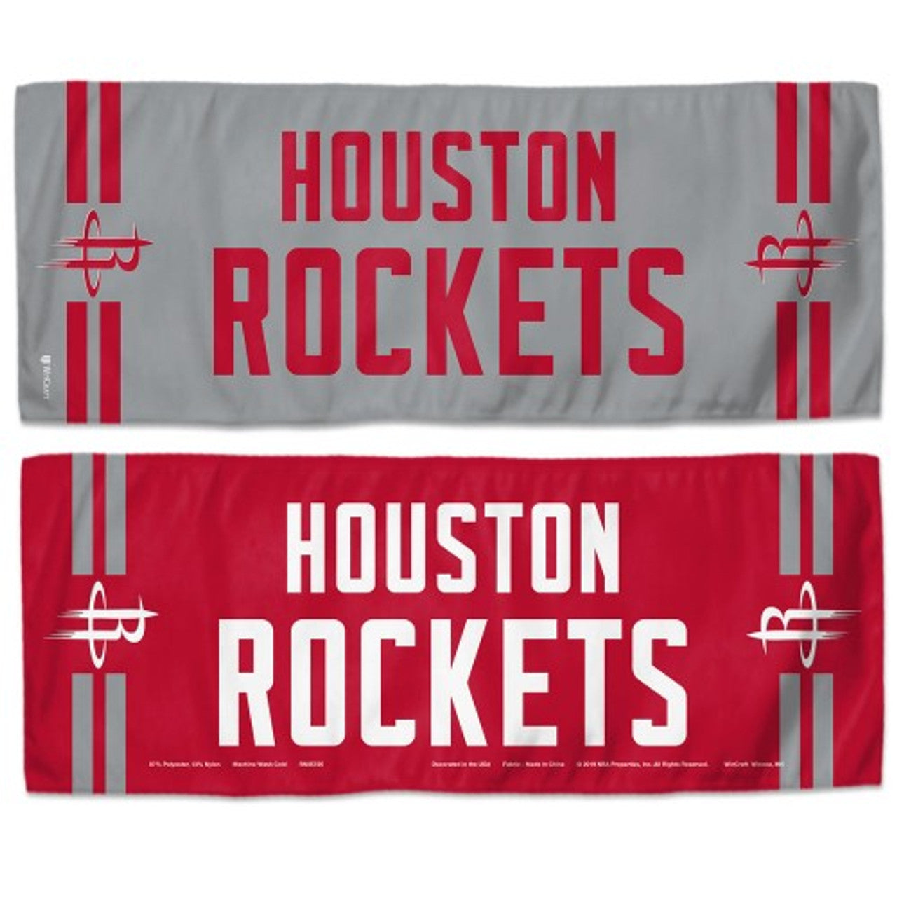 Houston Rockets Cooling Towel 12x30 - Special Order - Sports Collectibles, Sports Memorabilia, Sports Fan Shop, Sports Gifts