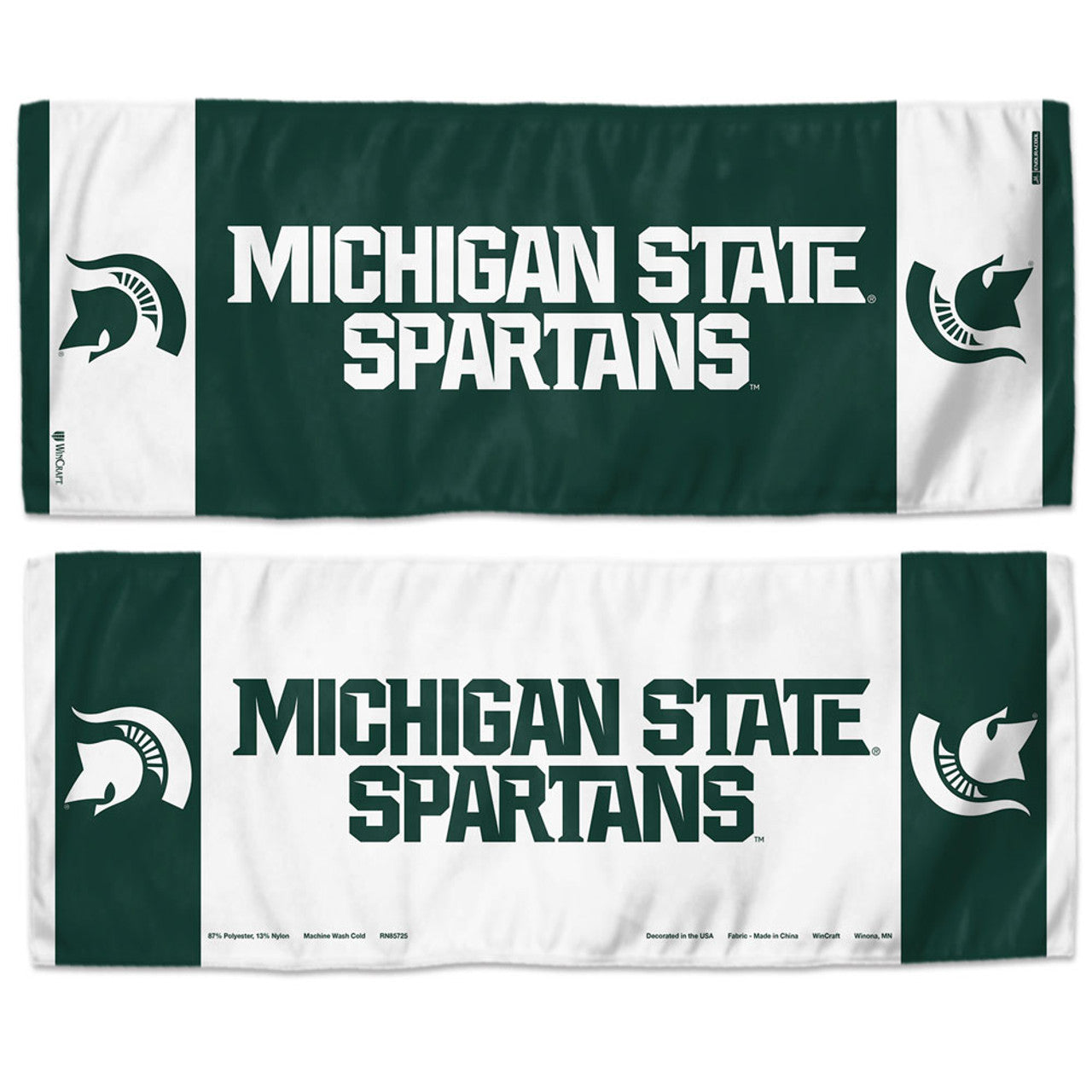 Michigan State Spartans Cooling Towel 12x30 - Special Order - Sports Collectibles, Sports Memorabilia, Sports Fan Shop, Sports Gifts