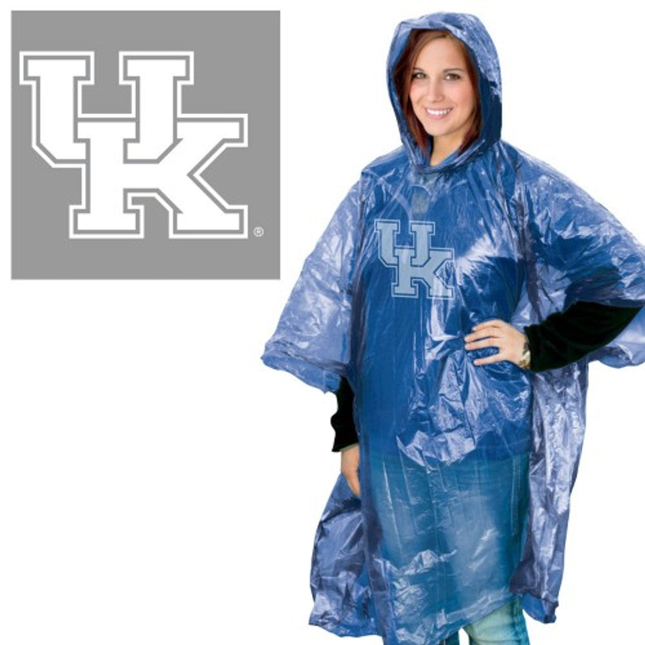 Kentucky Wildcats Rain Poncho - Sports Collectibles, Sports Memorabilia, Sports Fan Shop, Sports Gifts